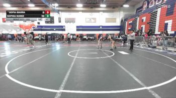 130 lbs Cons. Round 1 - Sophia Nunez, Ventura vs Sofia Ibarra, Eleanor Roosevelt