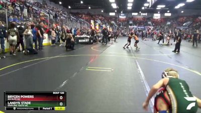 66 lbs 7th Place Match - Brycen Powers, Ida Elite WC vs Landyn Stade, Grayling Youth WC