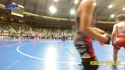 73 lbs Round Of 32 - Jaxton Coyer, Michigan West Wrestling Club vs Easton Sejkora, Hawks WC Lincoln, Ne