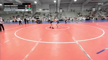 90 lbs Rr Rnd 3 - Dexter Toporoff, Ruthless vs Michael Pichetto, Grit Mat Club Red