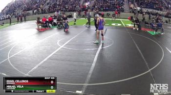 106 lbs Quarterfinal - Mikael Vela, Cheyenne vs Edsel Celleros, Durango