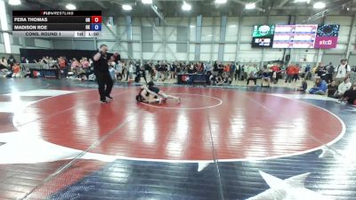 U20 Women - 55 lbs Cons. Round 1 - Fera Thomas, OR vs Madison Roe, OK