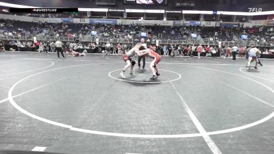 174 lbs Quarterfinal - Elijah Burns, Mercer County vs Macullach Andrews, Florida National Wrestling Team