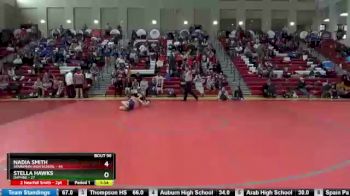 120 lbs Round 4 - Nadia Smith, Sparkman High School vs Stella Hawks, Daphne