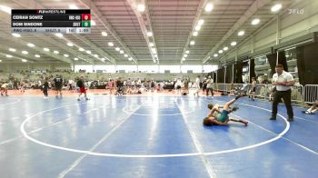 90 lbs Quarterfinal - Ceiran Sontz, Ruthless Black vs Dom Sindone, TSB