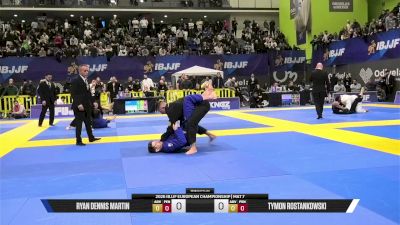 Tymon Rostankowski vs Ryan Dennis Martin 2026 European Jiu-Jitsu IBJJF Championship
