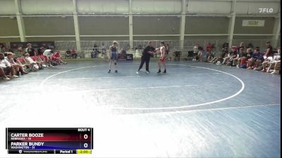 100 lbs Quarterfinals (8 Team) - Carter Booze, Nebraska vs Parker Bundy, Washington