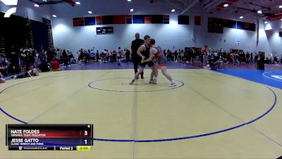 138 lbs Semifinal - Nate Foldes, Virginia Team Predator vs Jesse Gatto, Clinic Wrestling FXBG