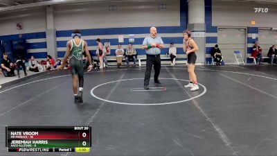 92 lbs Round 5 (8 Team) - Jeremiah Harris, AACO Allstars vs Nate Vroom, MD Maniacs