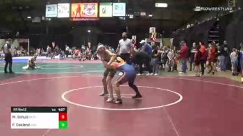 109 lbs Rr Rnd 2 - Makayla Schulz, Redfield vs Faith Oakland, North Montana WC