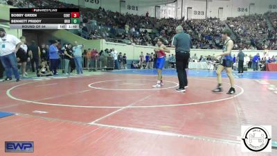 110 lbs Round Of 64 - Bobby Green, Central Middle School vs Bennett Priddy, Bridge Creek Wrestling