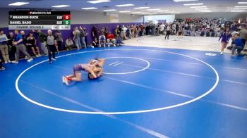138 lbs Champ. Round 2 - Brandon Buck, Father Ryan vs Daniel Bado, Bartlett