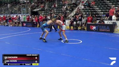 119 lbs Champ. Round 1 - Kai Gachupin, NM vs Cash Mcfate, NV