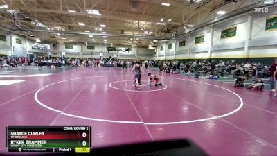 75 lbs Cons. Round 2 - Shayde Curley, Timberlake vs Ryker Brammer, Windy City Wrestlers