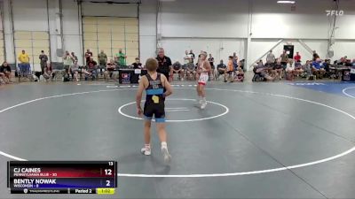 114 lbs Placement Matches (8 Team) - Rocco Lombardo, Pennsylvania Blue vs Linken Bastien, Wisconsin