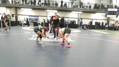 185 lbs Quarterfinal - Emily Rodriguez, Nyack vs Kristen Baskin, BTS- Edward R. Murrow