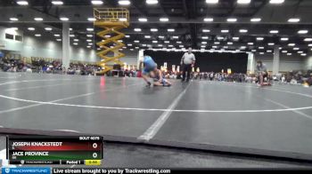 132 lbs Cons. Round 6 - Joseph Knackstedt, IL vs Jace Province, OK