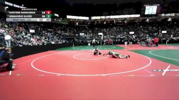 134 lbs Cons. Round 4 - Karynne Randleman, SLW1 vs Jennavieve Oliver, Unattached