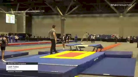 Leah Tubbs - Double Mini Trampoline, Tumble Tech - 2021 USA Gymnastics Championships