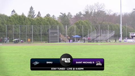 Replay: SNHU vs St. Michael's | Apr 19 @ 5 PM