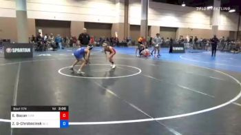 87 lbs Consolation - Emma Bacon, Florida vs Zachary Gomer-Chrobocinski, SC Elite WC