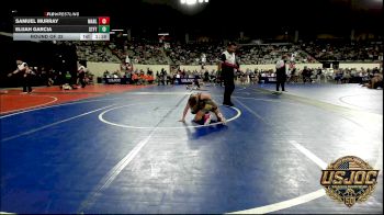 61 lbs Round Of 32 - Samuel Murray, Marlow Outlaws vs Elijah Garcia, Standfast