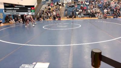 144 lbs Cons. Semi - Jaeden Ruiz, Torrington vs Garrett Hager, Torrington