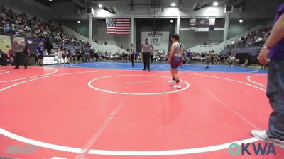 120-126 lbs Rr Rnd 2 - Brooklyn Gillum, Buck Pride Wrestling vs Hadliee Peters, Salina Wrestling Club