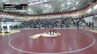 113 lbs Quarterfinal - Tavin Vendetti, Green River vs Zander Tippetts, Evanston