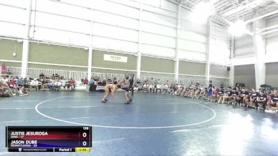 138 lbs Round 3 (8 Team) - Justis Jesuroga, Iowa vs Jason Dube, Pennsylvania