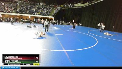 56 lbs Semifinal - Levi McCombs, Sebolt Wrestling Academy vs Crew Mohler, Moen Wrestling Academy