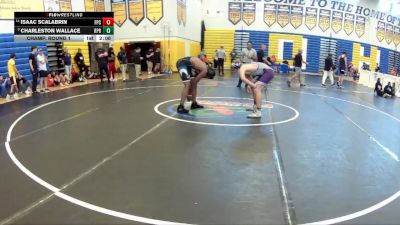 190 lbs Champ. Round 1 - Charleston Wallace, Royal Palm Beach vs Isaac Scalabrin, Ft Pierce Central