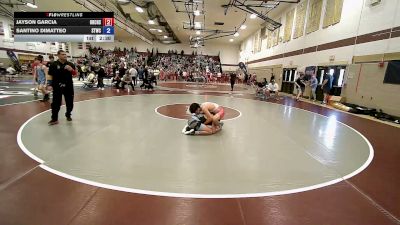 126 lbs Round Of 16 - Jayson Garcia, Orchard South WC vs Santino DiMatteo, Shore Thing WC