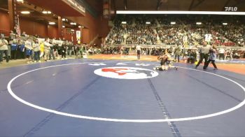 2A-120 lbs Cons. Round 1 - Kaeden Smith, Tongue River vs Marshall Munch, Hulett