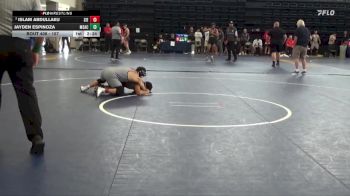 157 lbs Quarterfinal - Jayden Espinoza, Mt. San Antonio College vs Islam Abdullaeu, Sierra College