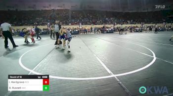 85 lbs Round Of 16 - Isaac Hardgrave, Piedmont vs Braxton Russell, Salina Wrestling Club