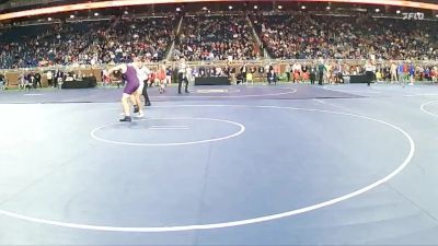 D2-190 lbs Cons. Semi - Jackson Sage, Southgate Anderson HS vs Brayden Packer, Fowlerville HS