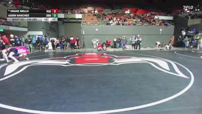 138 lbs Consi Of 8 #1 - Drake Mello, Paso Robles vs Aiden Sanchez, Sunnyside