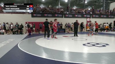 74 lbs Semis - Mac Crosson, Sebolt Wrestling Academy vs Kody Routledge, Cowboy RTC