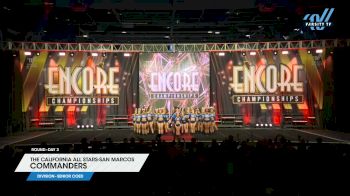 The California All Stars-San Marcos - Commanders [2024 L3 Senior Coed Day 3] 2024 Encore Grand Nationals