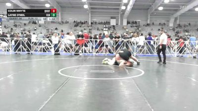 285 lbs Round Of 32 - Colin Whyte, Quest School Of Wrestling Black - HSB vs Layne O'neil, Flint Tropics - HSB