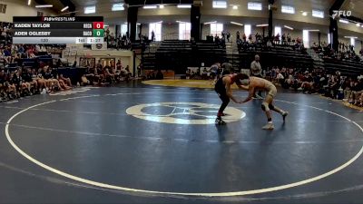 120 lbs 2nd Wrestleback (16 Team) - Aden Oglesby, Dawson County vs Kaden Taylor, Heritage-Catoosa