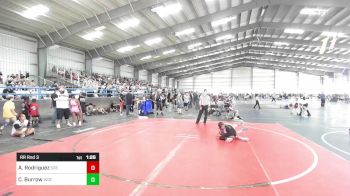 70 lbs Rr Rnd 3 - Adrian Rodriguez, 505 Wc vs Cam Burrow, Independent