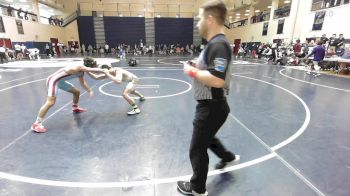 121 lbs Semifinal - Gauge Botero, Faith Christian Academy vs Johnathon McGinty, St. Joseph Regional