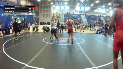 150 lbs Cons. Round 5 - Tavien Smith, Team Barracuda vs Enzo Amado, Cardinal Gibbons