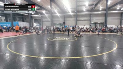 105 lbs Final - Cooper Boland, York vs Logan Ardinger, Hagerstown