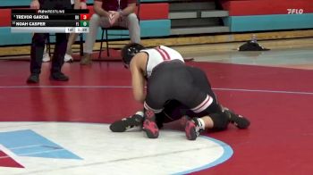 126 lbs Champ. Round 1 - Trevor Garcia, Desert Oasis vs Noah Casper, Faith Lutheran