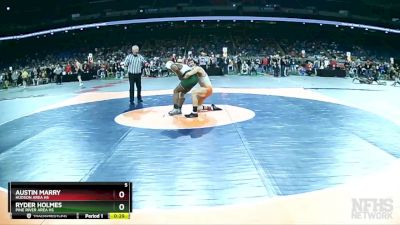 D4-150 lbs Cons. Round 2 - Ryder Holmes, Pine River Area HS vs Austin Marry, Hudson Area HS