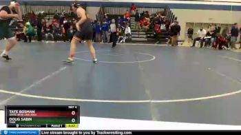 285 lbs Cons. Round 3 - Tate Bosman, White Bear Lake Area vs Doug Sabin, Park