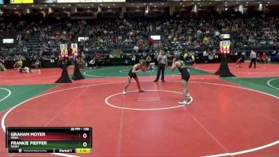 138 lbs Quarterfinal - Frankie Pieffer, WSW1 vs Graham Moyer, PROA